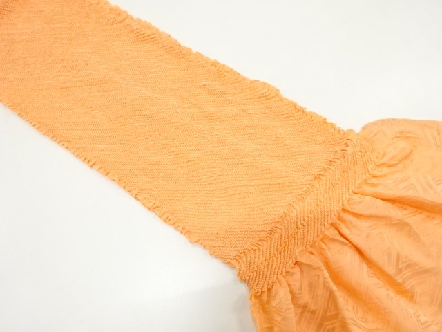 JAPANESE KIMONO / OBIAGE / SILK / SHIBORI
